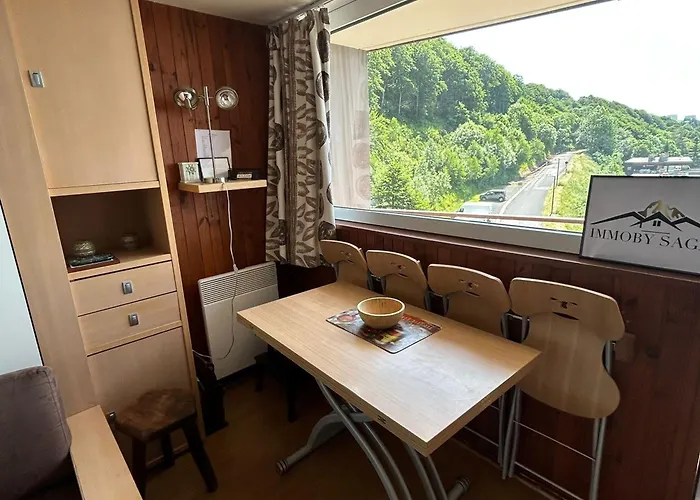 Apartment 4 Pers Au Pied Des Pistes Avec Garage - Fr-1-814-127