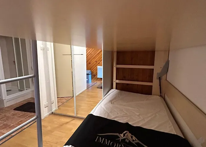 Apartment 4 Pers Au Pied Des Pistes Avec Garage - Fr-1-814-127 *